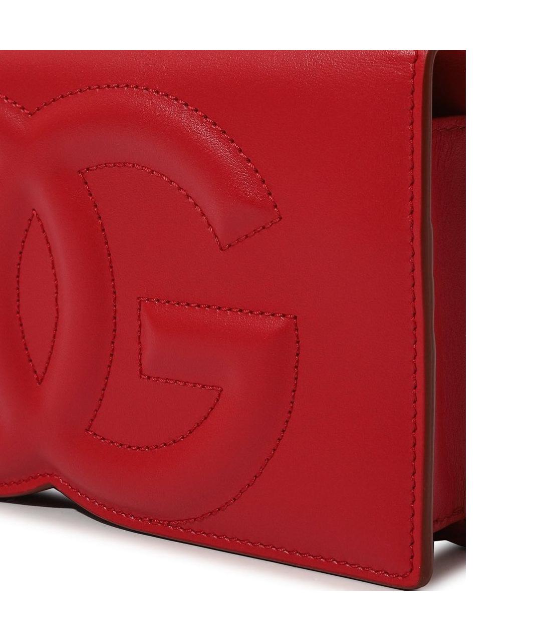 DOLCE&GABBANA Красный кошелек, фото 5