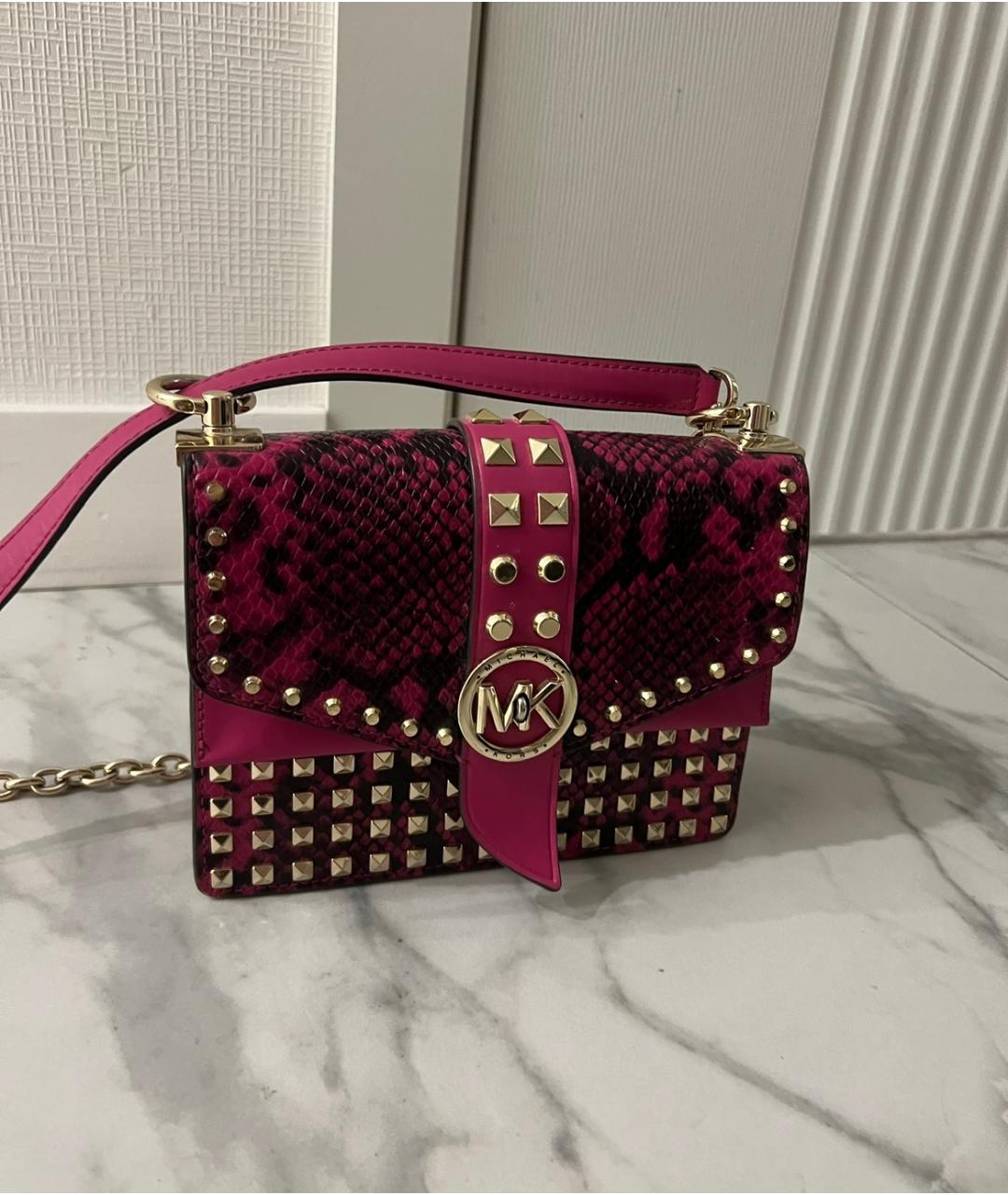 MICHAEL KORS Розовая сумка через плечо, фото 3
