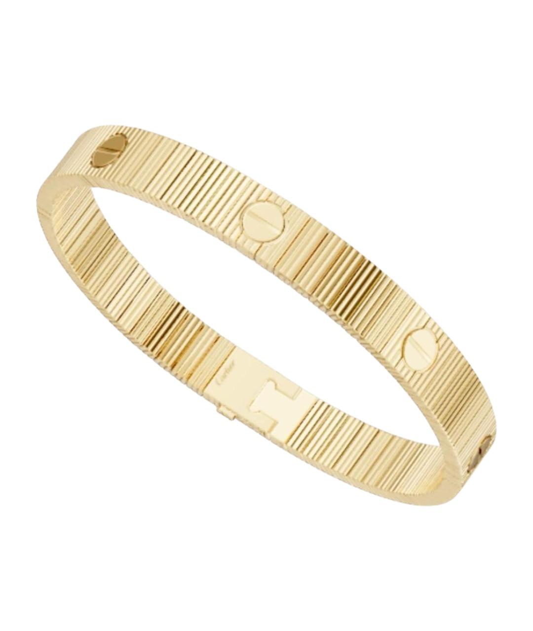 CARTIER Желтый браслет из желтого золота, фото 1