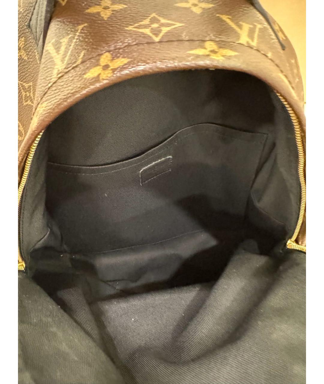 LOUIS VUITTON Коричневый рюкзак, фото 4