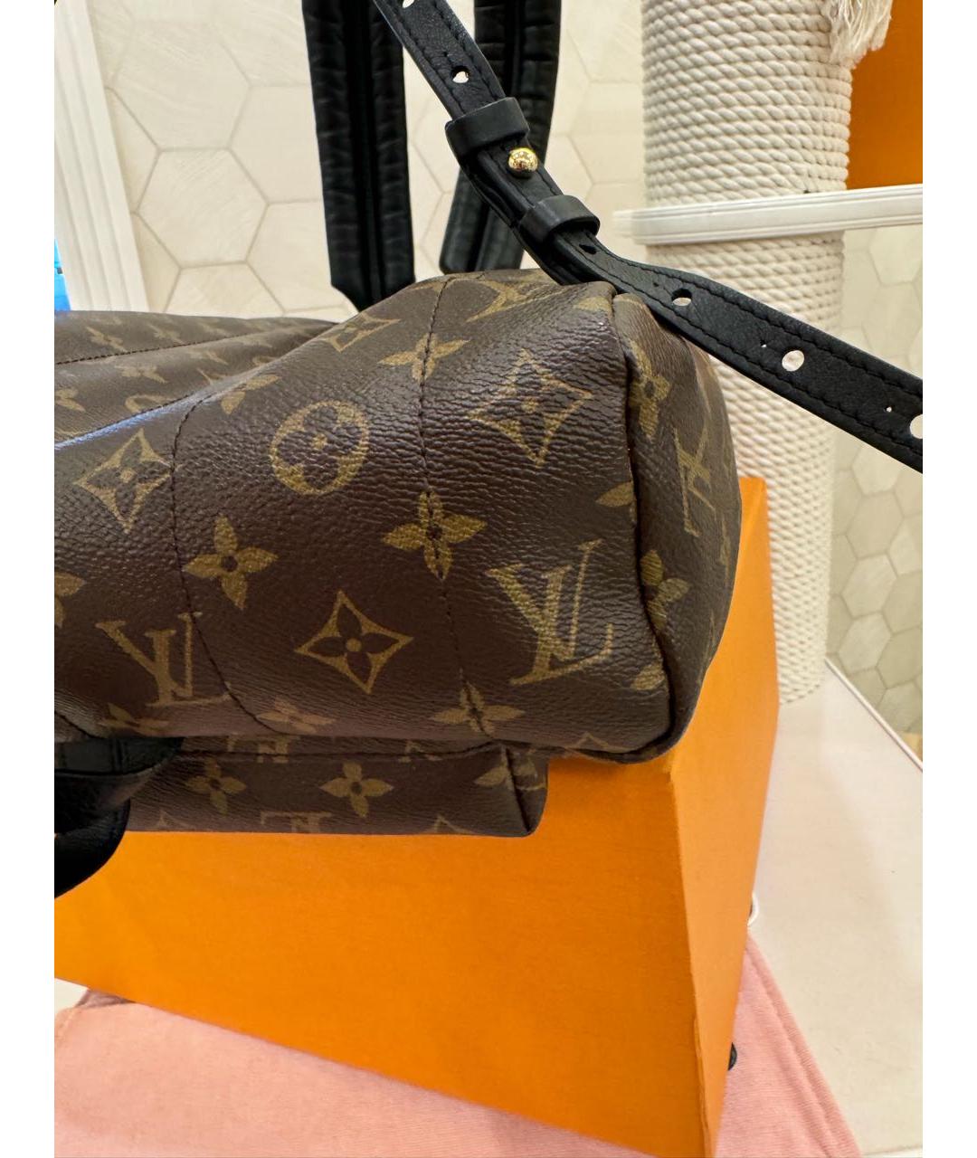 LOUIS VUITTON Коричневый рюкзак, фото 6