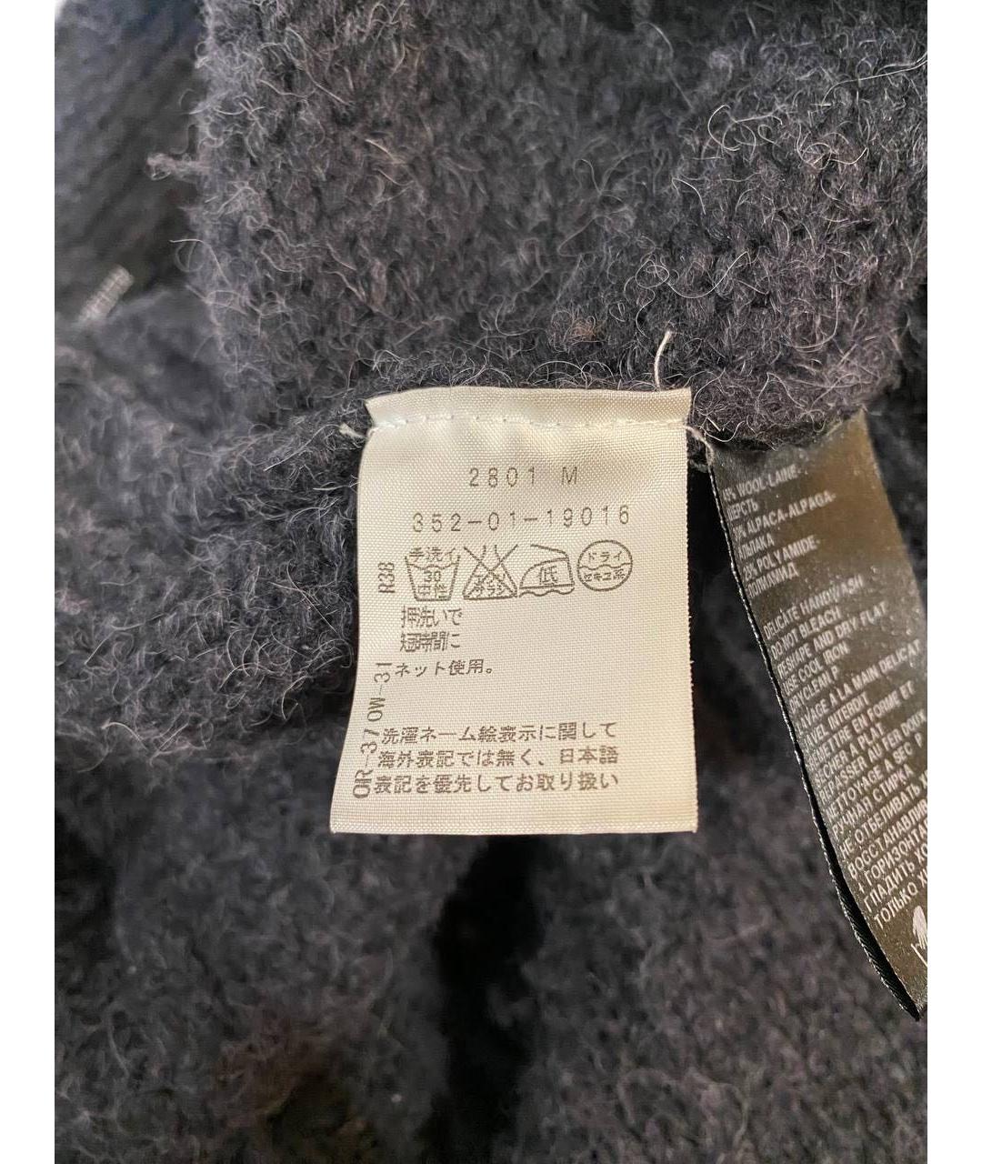 ANN DEMEULEMEESTER Серый шерстяной кардиган, фото 6