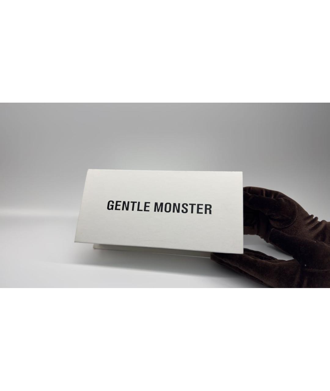 GENTLE MONSTER Оранжевое пластиковые солнцезащитные очки, фото 8