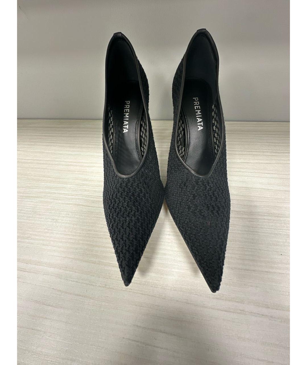 PREMIATA Черные текстильные туфли, фото 2