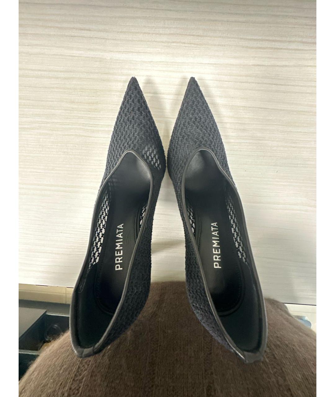 PREMIATA Черные текстильные туфли, фото 3