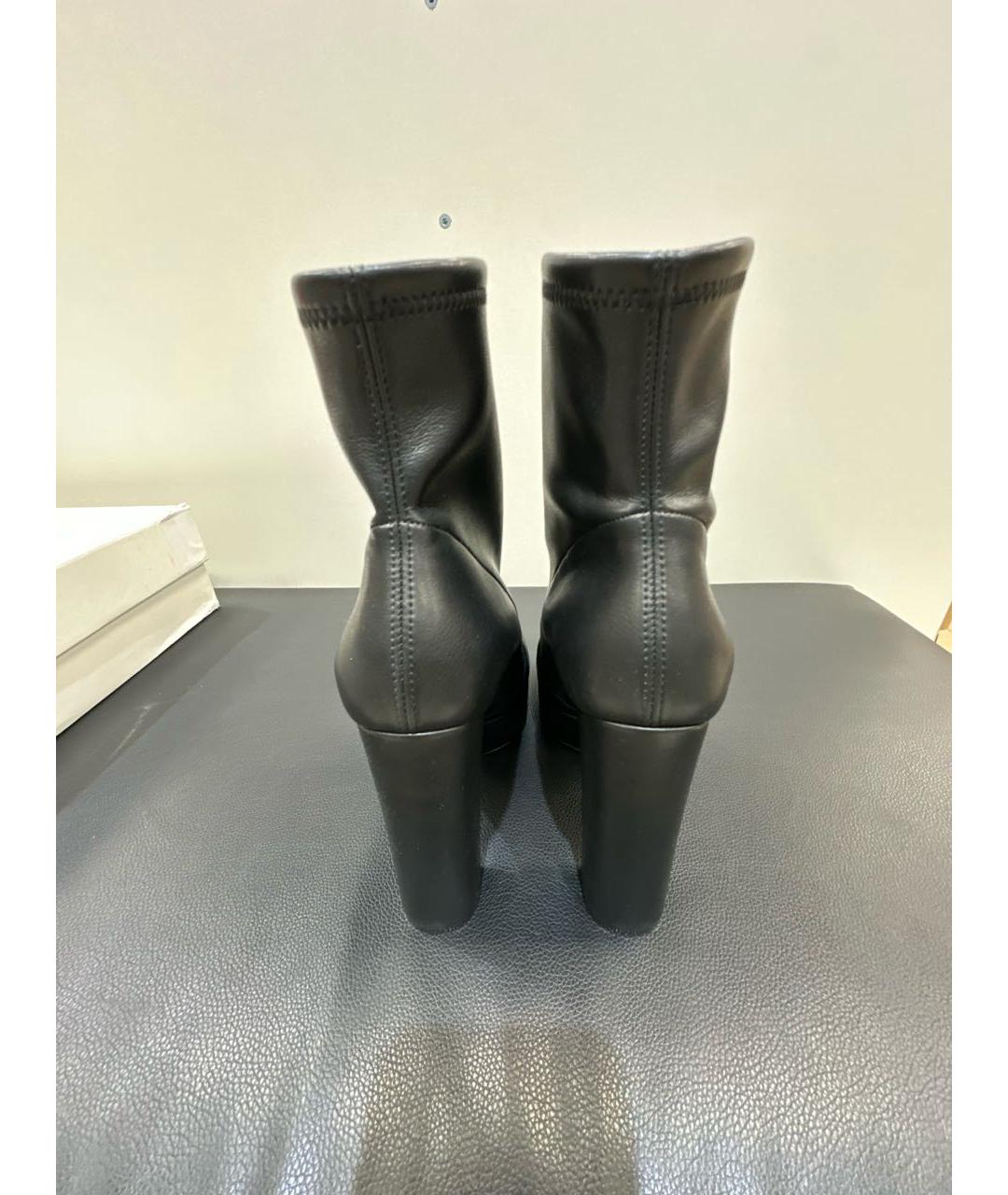 CASADEI Черные кожаные ботильоны, фото 4