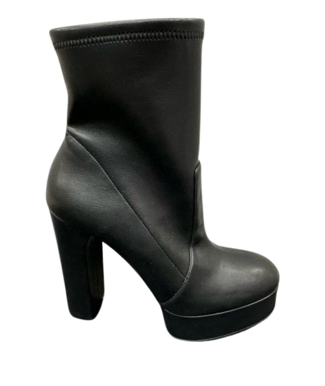 CASADEI Черные кожаные ботильоны, фото 1