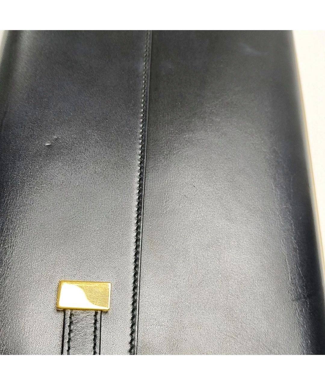 SAINT LAURENT Бежевая кожаная сумка через плечо, фото 7