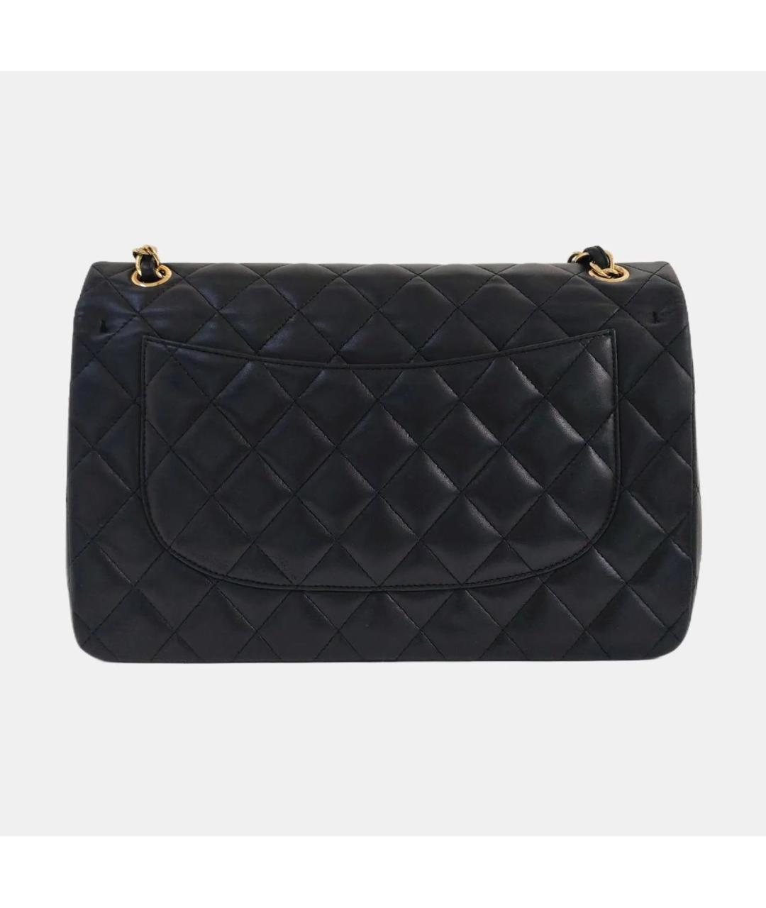 CHANEL Черная кожаная сумка через плечо, фото 4