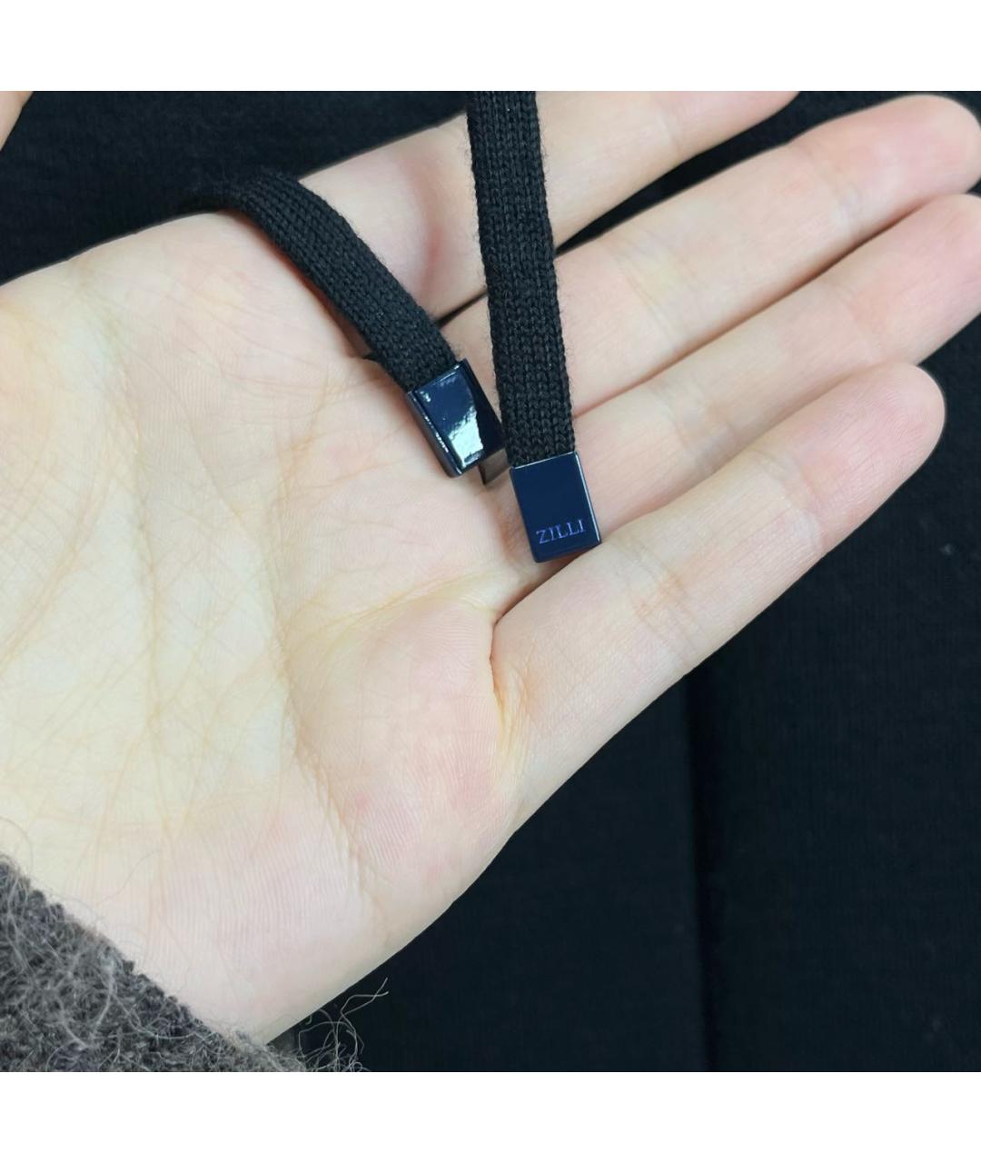 ZILLI Черный шерстяной спортивный костюм, фото 4