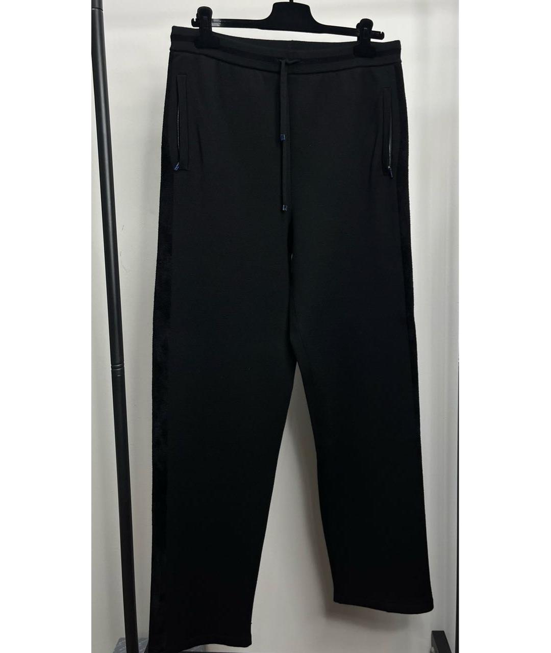 ZILLI Черный шерстяной спортивный костюм, фото 5