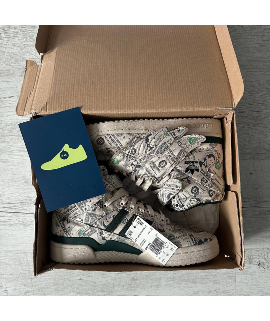 ADIDAS Зеленые текстильные высокие кроссовки / кеды, фото 7