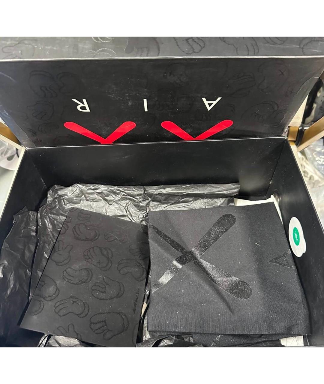 JORDAN Черные высокие кроссовки / кеды, фото 6