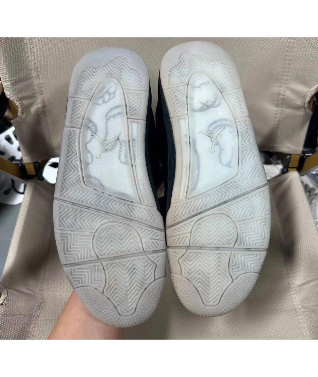 JORDAN Черные высокие кроссовки / кеды, фото 7