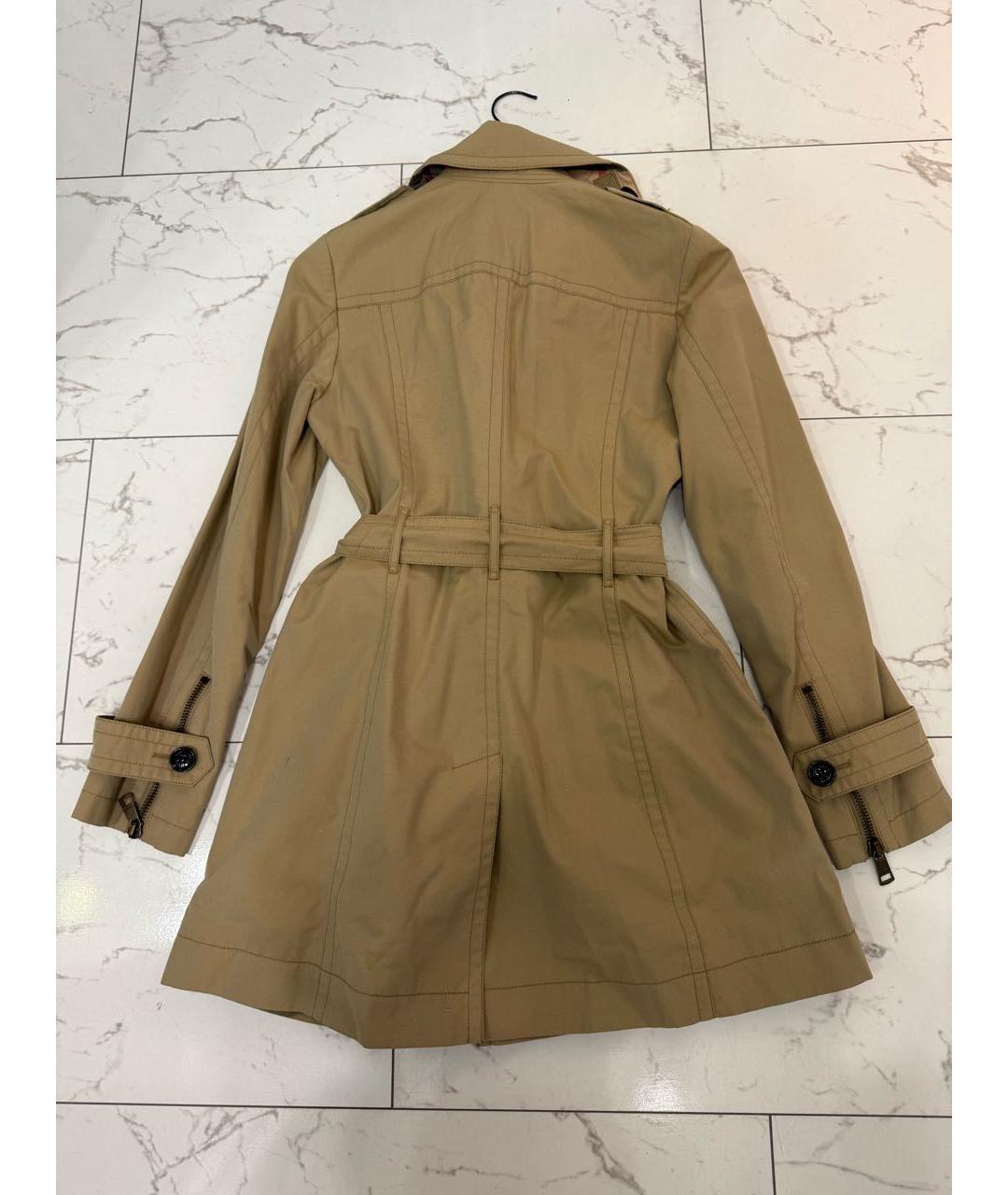BURBERRY Бежевый тренч/плащ, фото 2