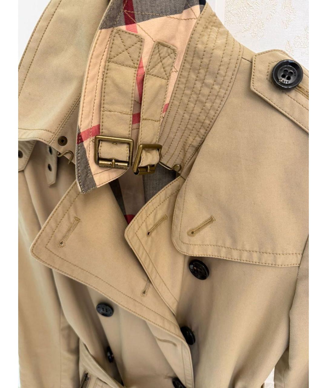 BURBERRY Бежевый тренч/плащ, фото 8