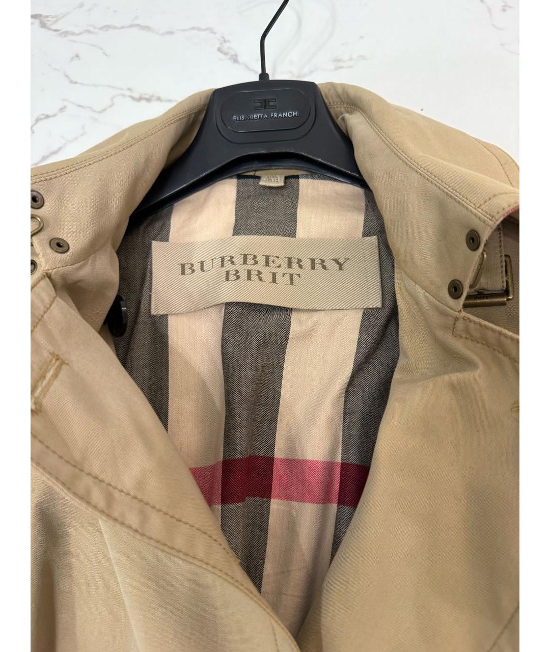 BURBERRY Бежевый тренч/плащ, фото 7