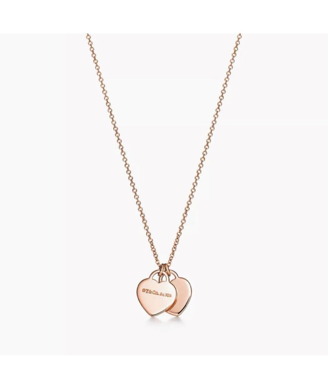 TIFFANY&CO Золотое колье из розового золота, фото 2