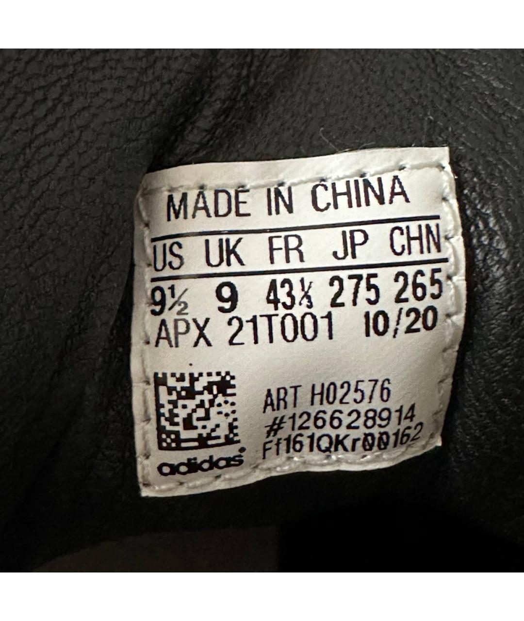 Y-3 Черные кожаные высокие кроссовки / кеды, фото 6