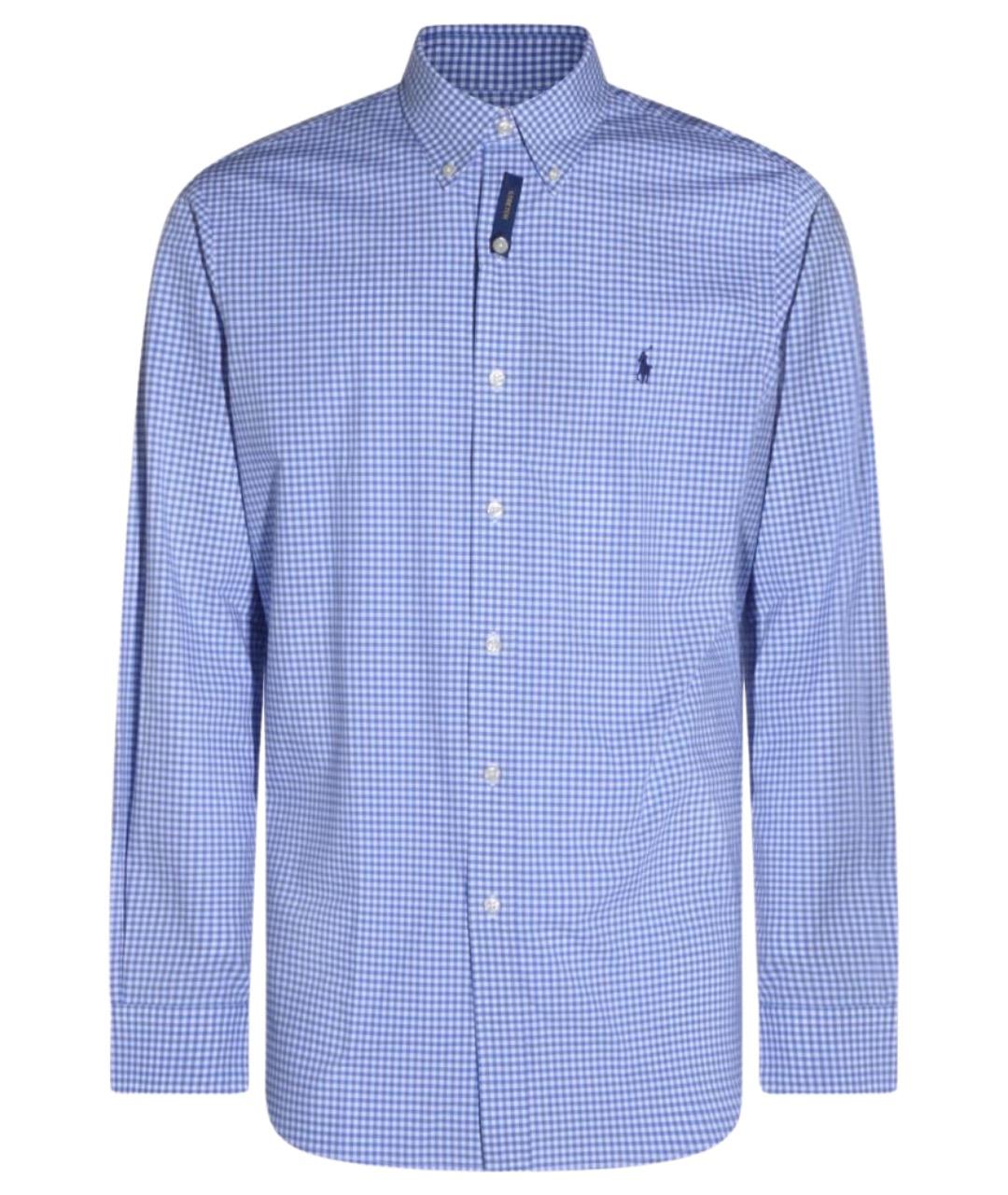 POLO RALPH LAUREN Синяя хлопковая кэжуал рубашка, фото 1