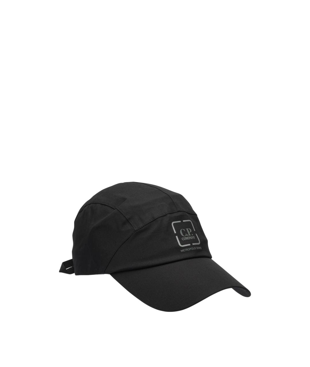 CP COMPANY Черная хлопковая кепка/бейсболка, фото 2