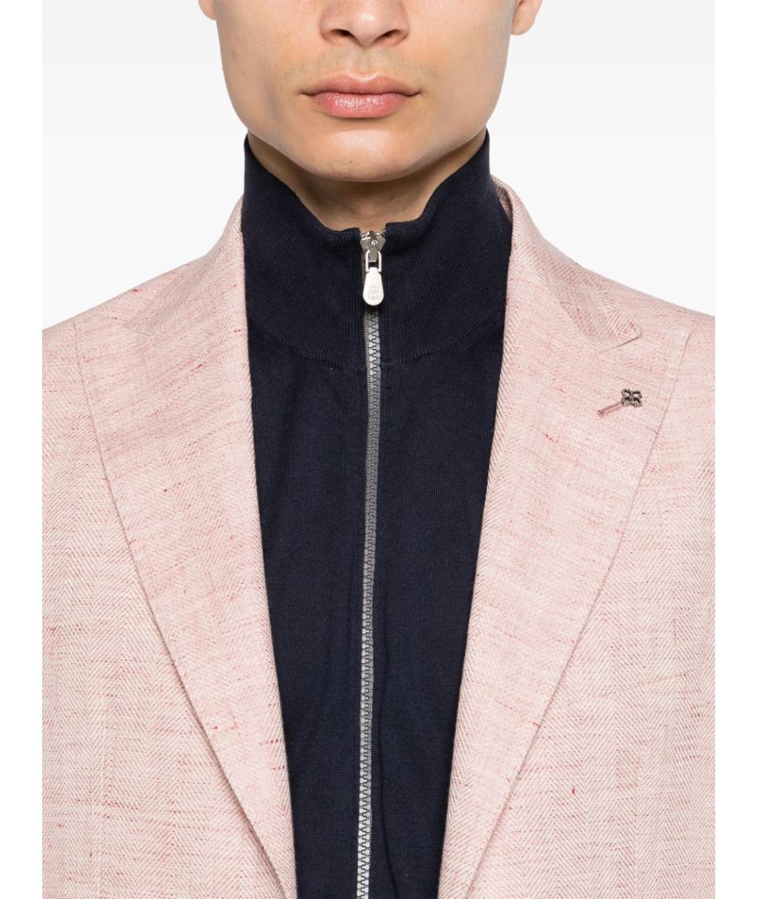 BRUNELLO CUCINELLI Темно-синий хлопковый кардиган, фото 3