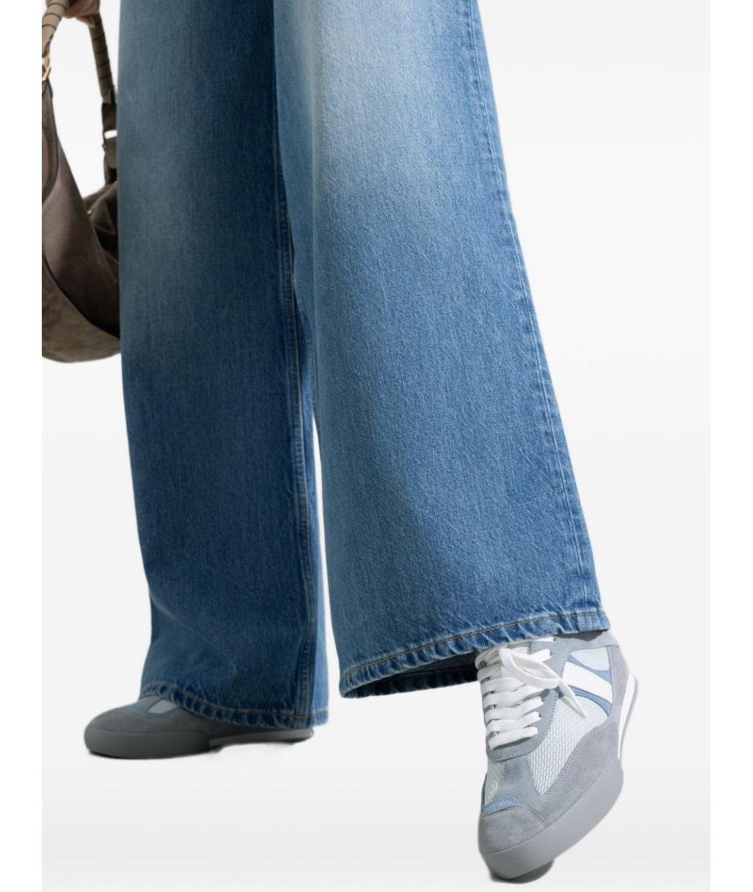 CHLOE Серые замшевые кроссовки, фото 2