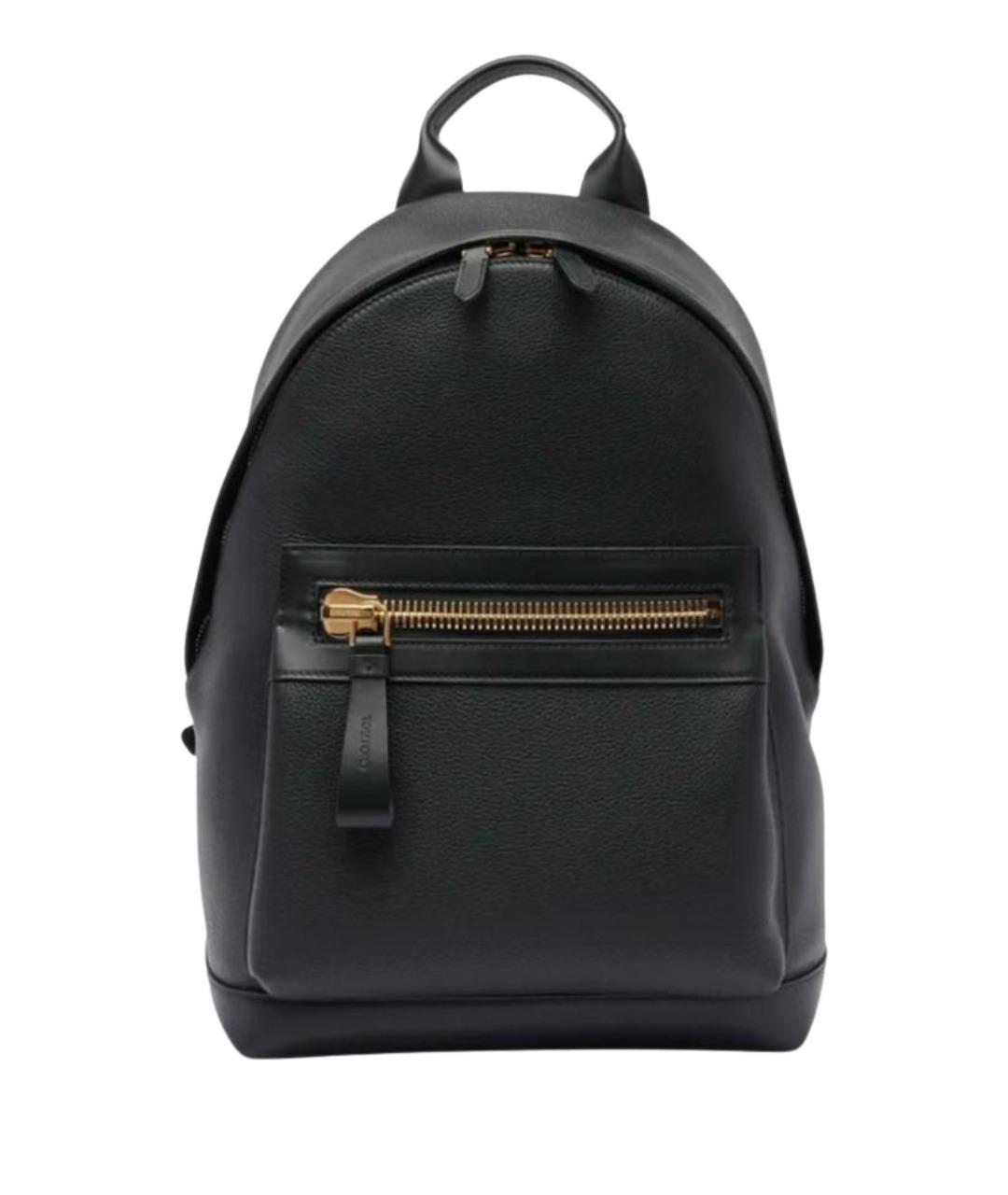 TOM FORD Черный кожаный портфель, фото 1