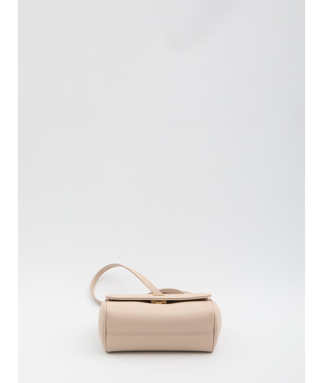 DOLCE&GABBANA Розовая кожаная сумка тоут, фото 4