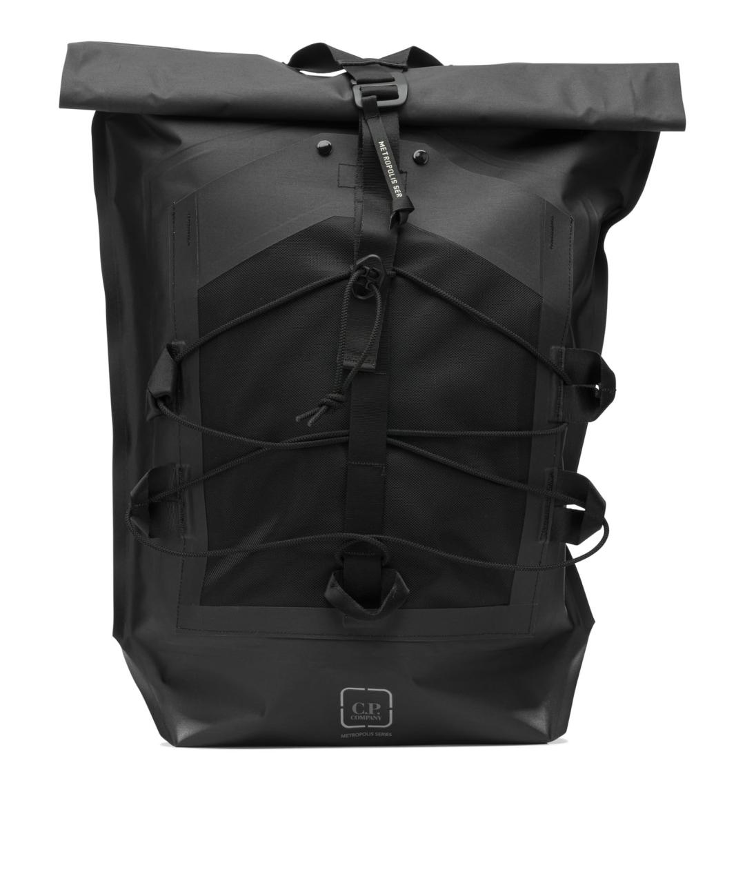 CP COMPANY Черный тканевый рюкзак, фото 1