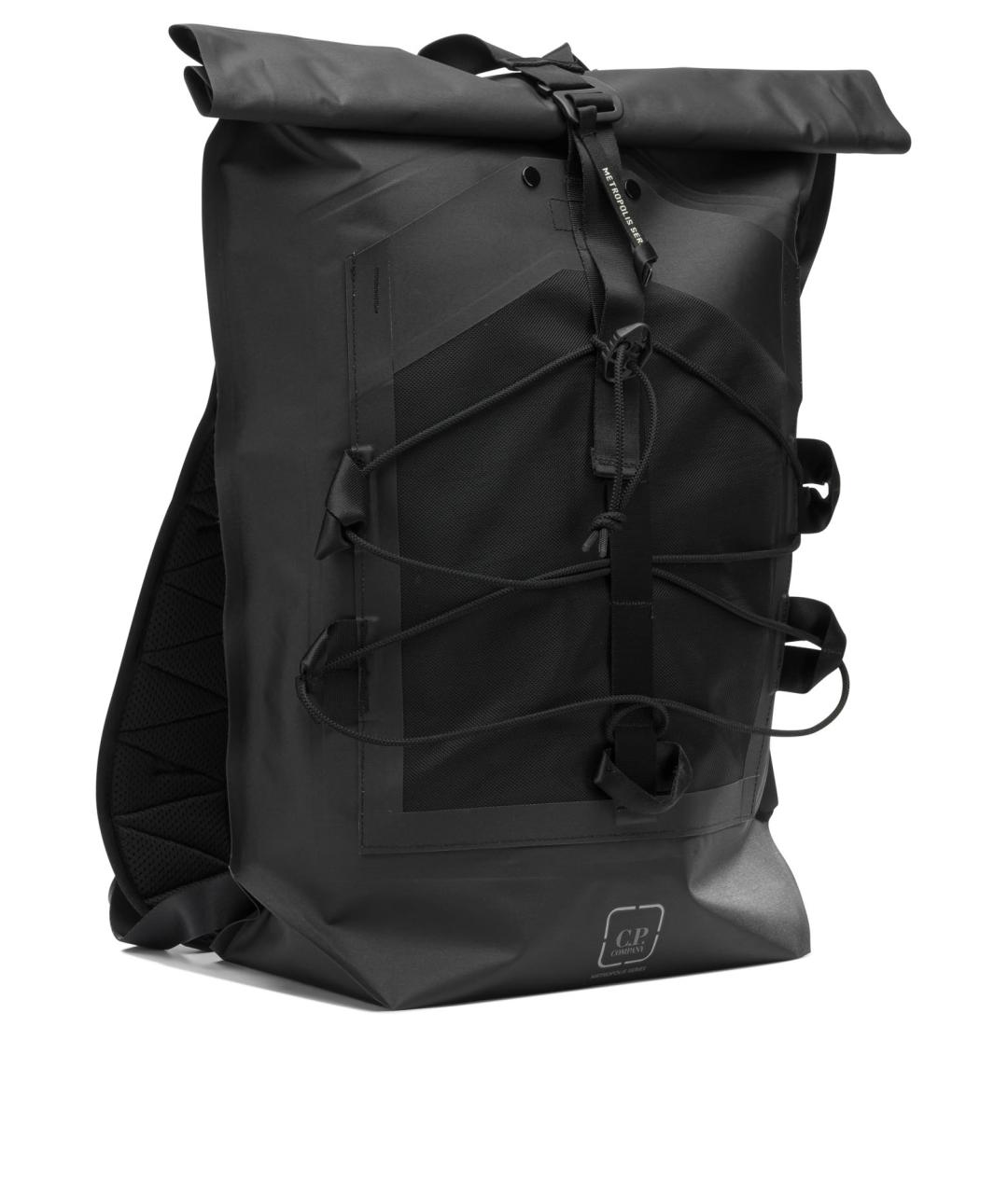 CP COMPANY Черный тканевый рюкзак, фото 2