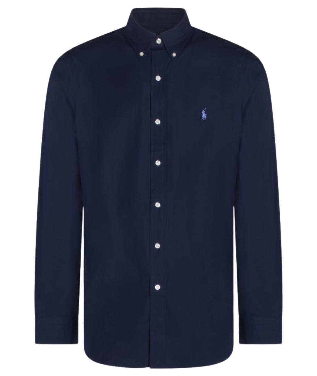 POLO RALPH LAUREN Синяя хлопковая кэжуал рубашка, фото 1