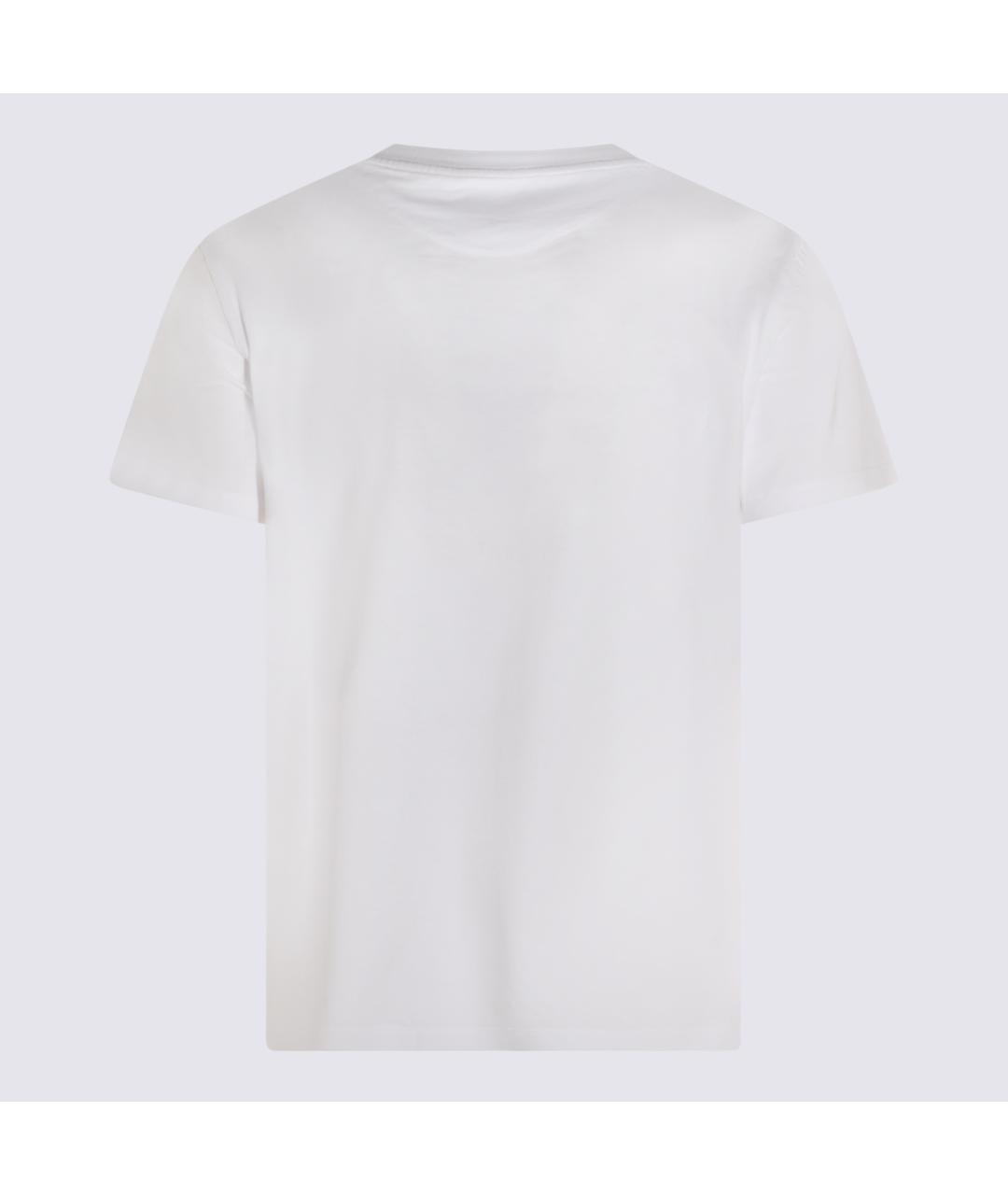 FENDI Белая хлопковая футболка, фото 2