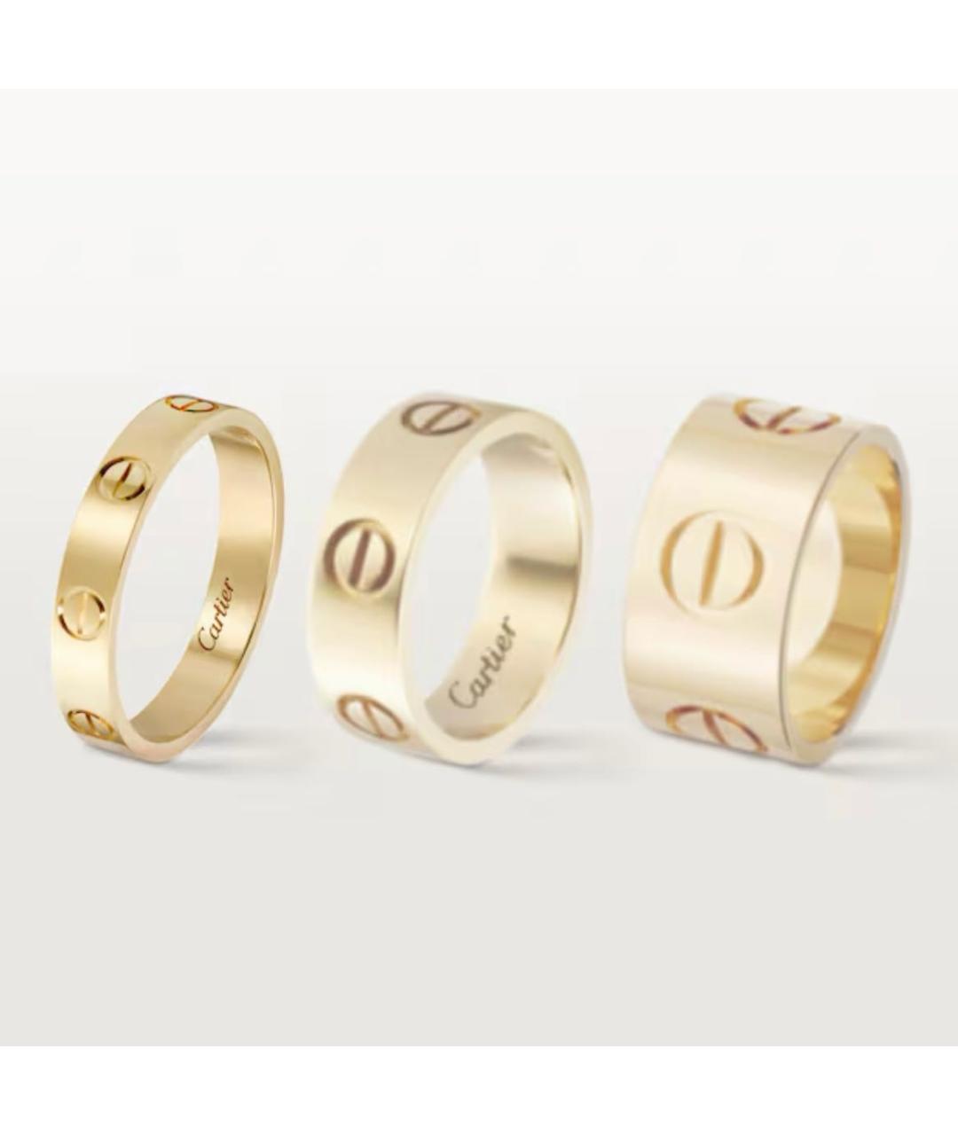 CARTIER Золотое кольцо из желтого золота, фото 4