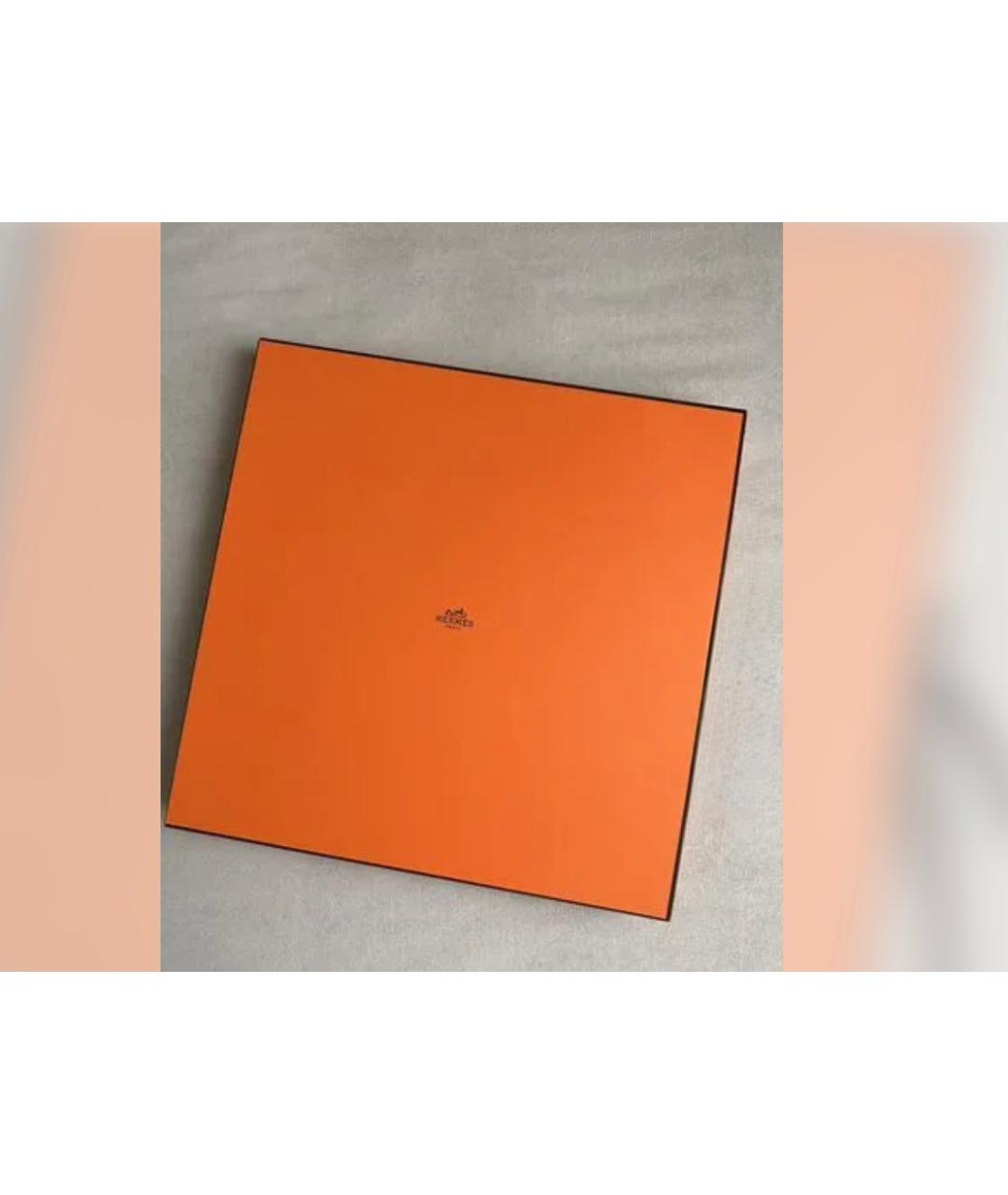 HERMES Мульти шелковый платок, фото 7