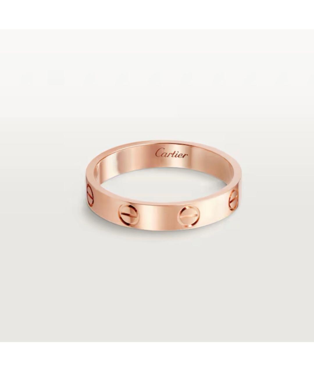 CARTIER Золотое кольцо из розового золота, фото 7