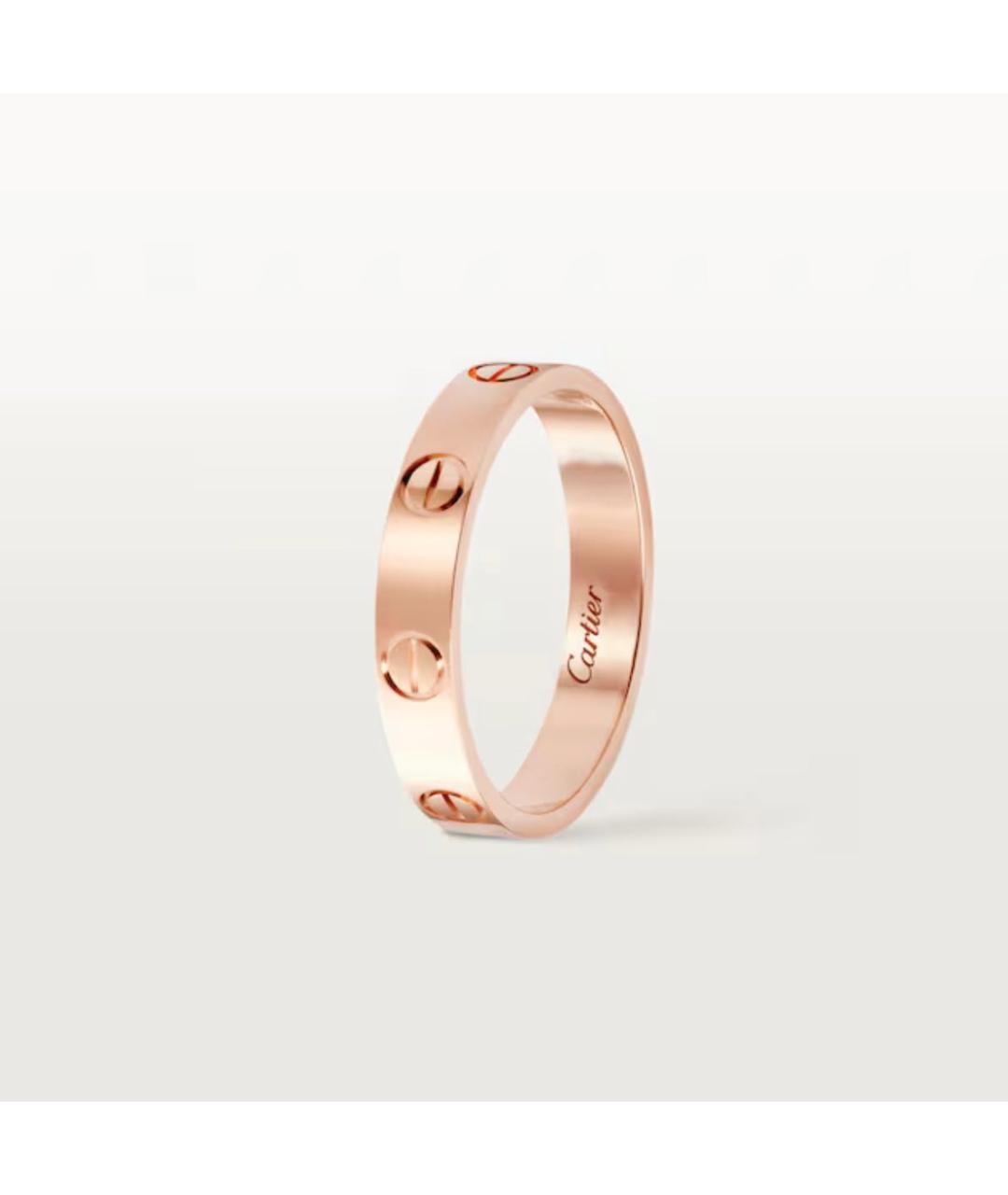 CARTIER Золотое кольцо из розового золота, фото 2