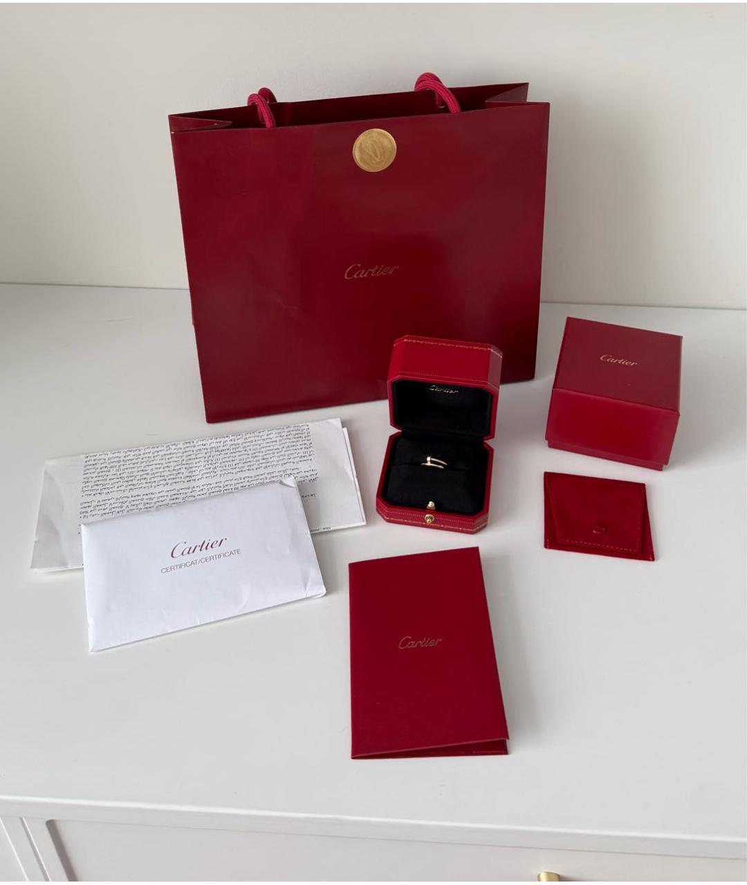 CARTIER Золотое кольцо из желтого золота, фото 5