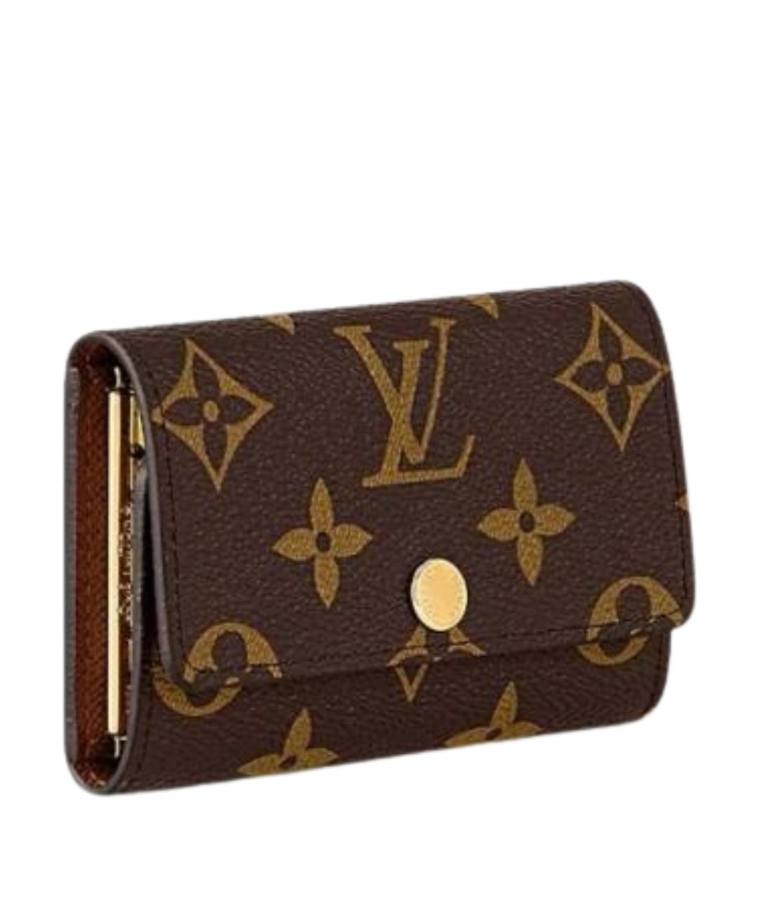 LOUIS VUITTON Коричневая ключница, фото 1
