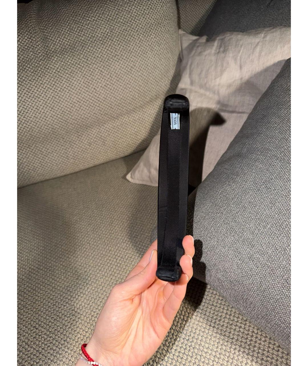 PRADA Черный ободок, фото 5