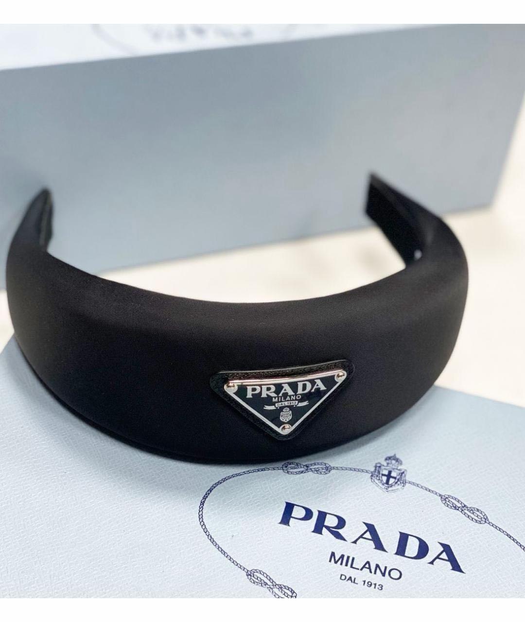 PRADA Черный ободок, фото 3