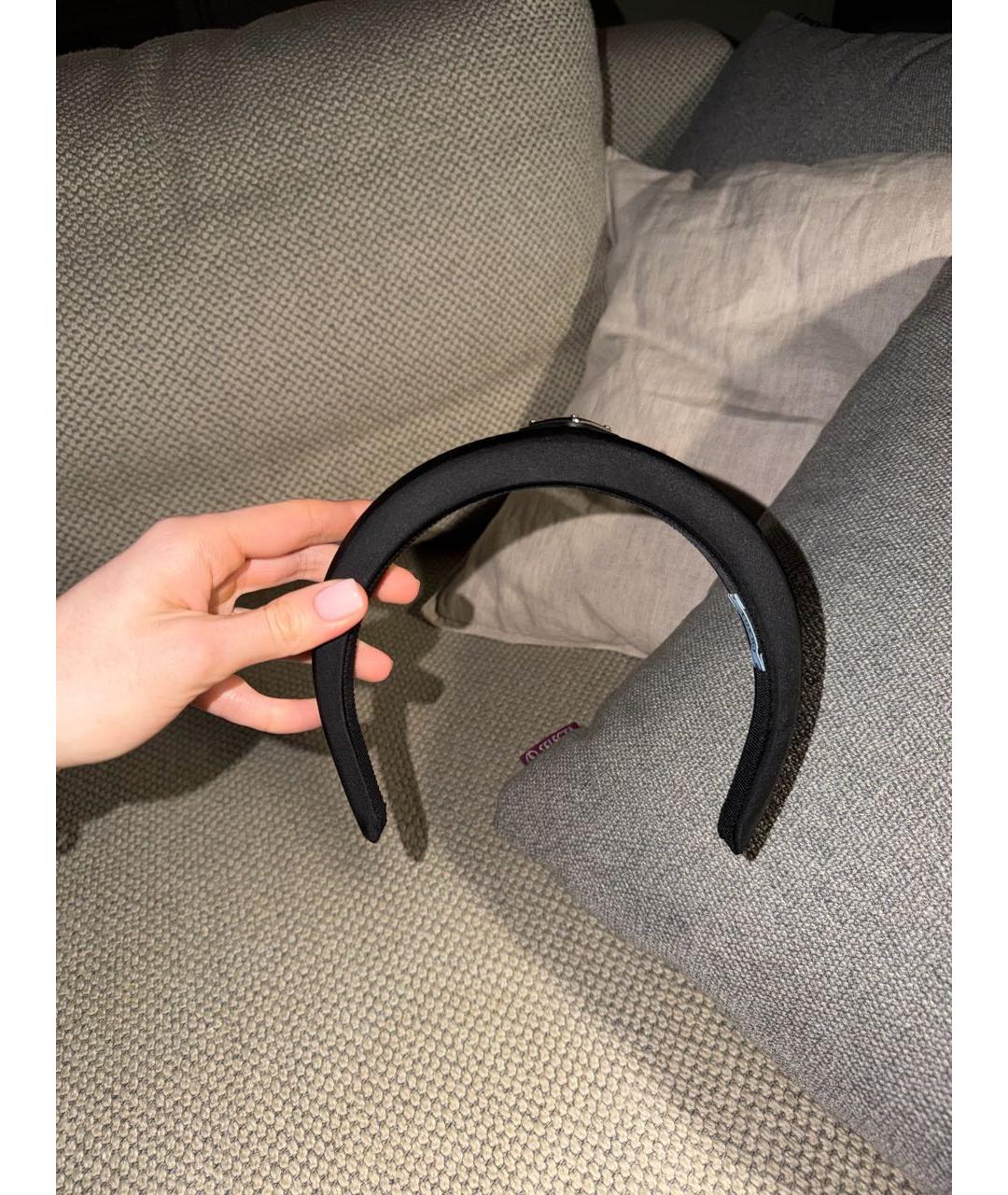 PRADA Черный ободок, фото 7