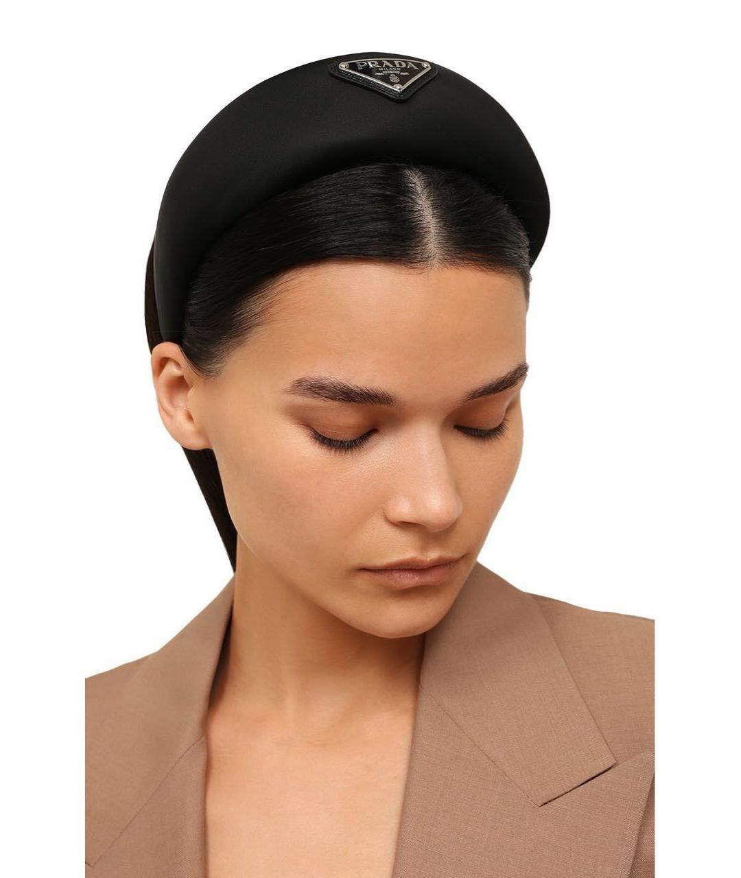 PRADA Черный ободок, фото 2