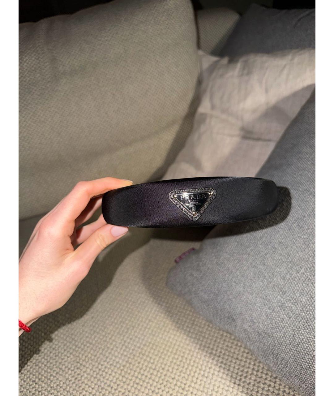 PRADA Черный ободок, фото 6