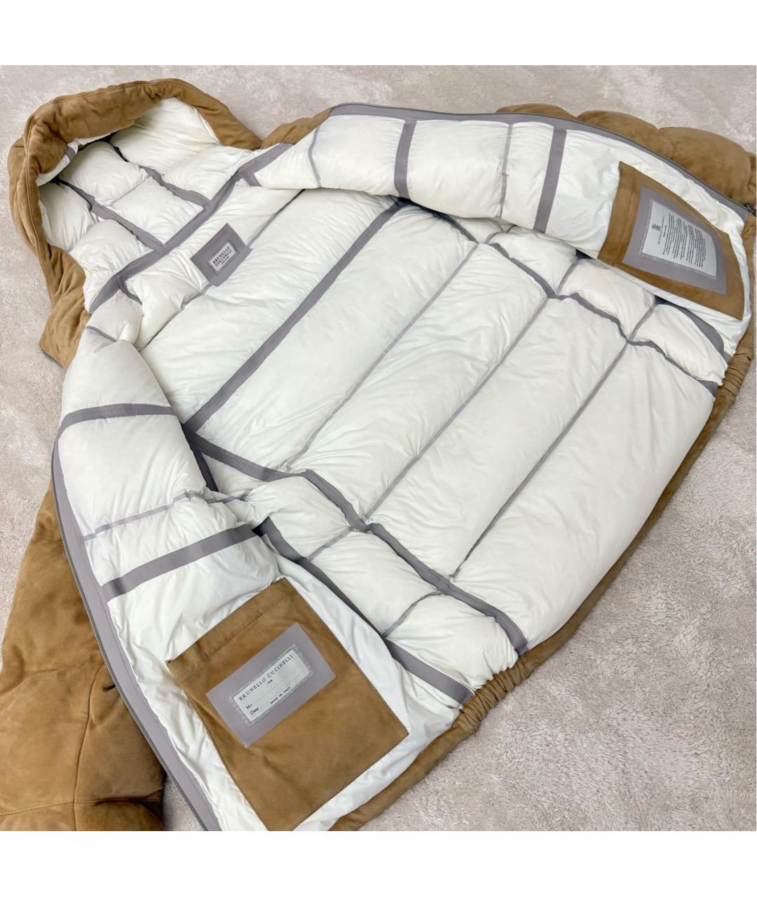 BRUNELLO CUCINELLI Замшевая куртка, фото 6