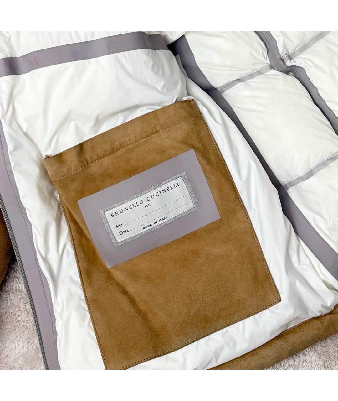 BRUNELLO CUCINELLI Замшевая куртка, фото 7