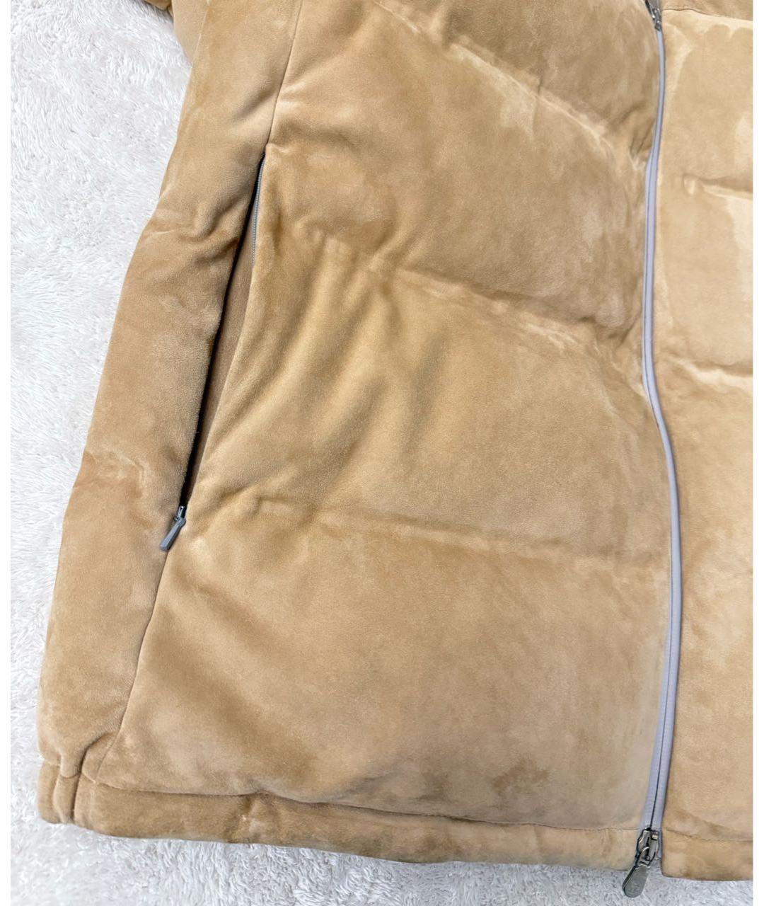 BRUNELLO CUCINELLI Замшевая куртка, фото 5