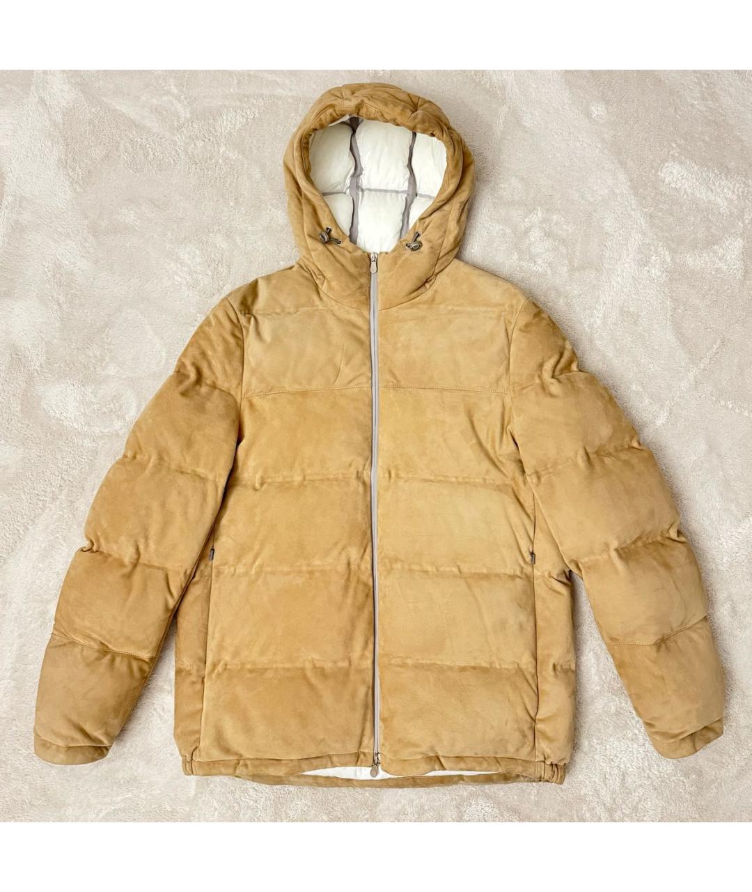 BRUNELLO CUCINELLI Замшевая куртка, фото 8