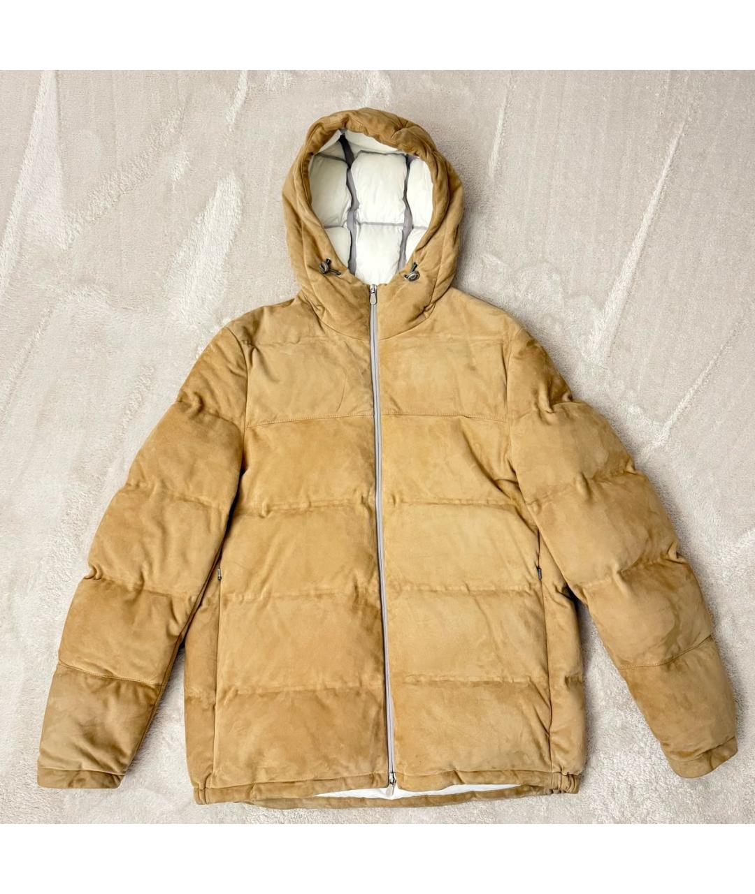 BRUNELLO CUCINELLI Замшевая куртка, фото 2