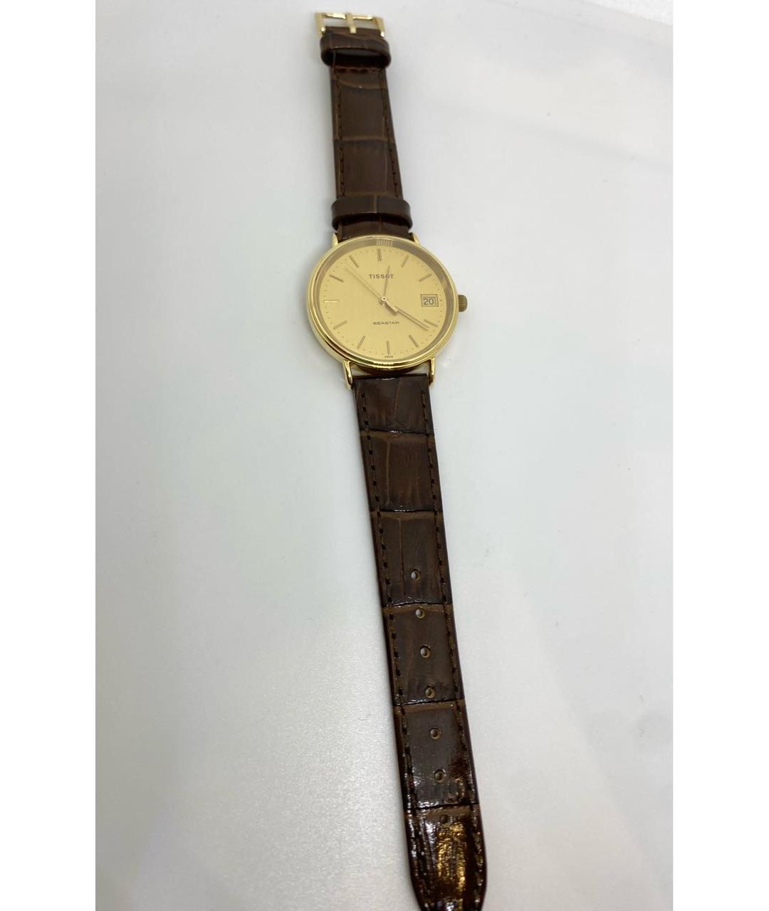 TISSOT Золотые часы из желтого золота, фото 4